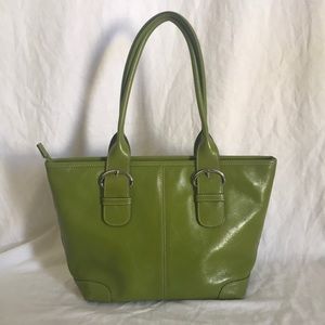 Nordstrom Green Satchel Tote